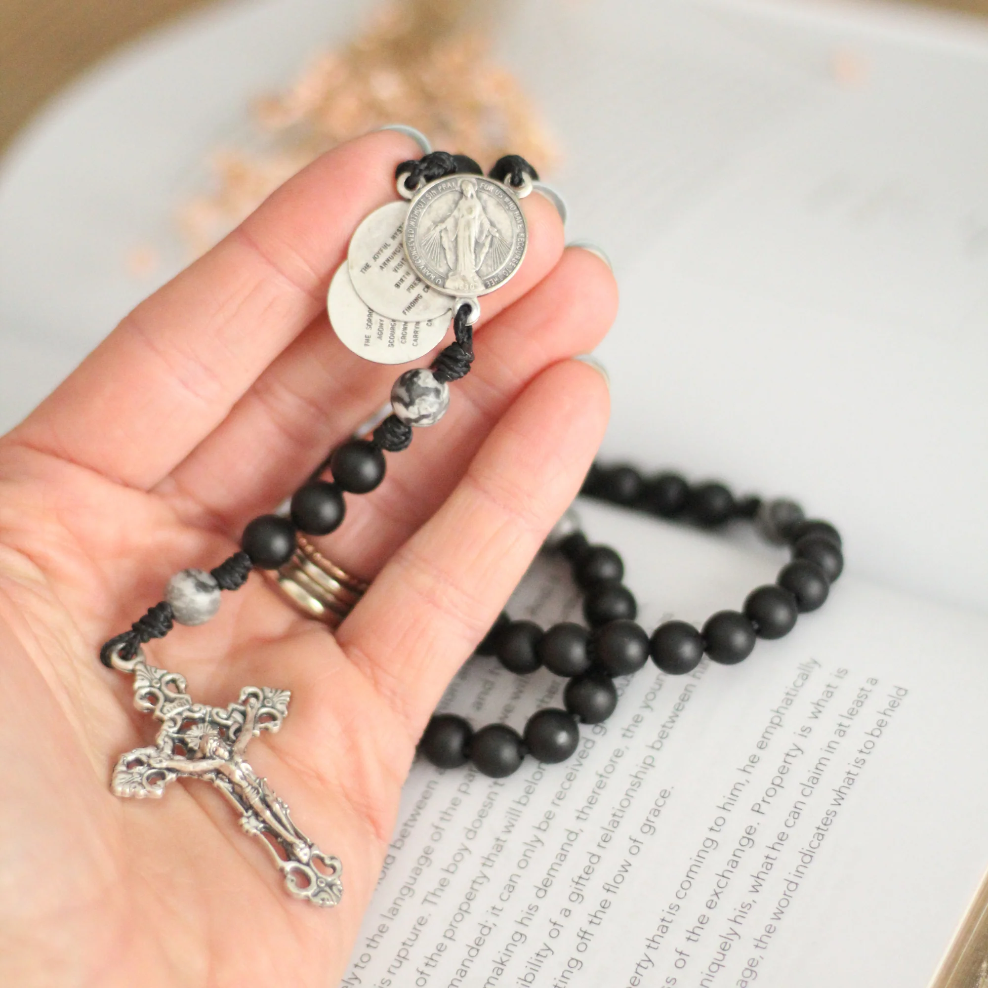 Ambrose | Traditional Gemstone Rosary - Image 3