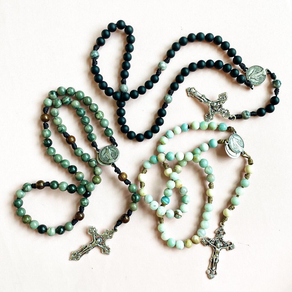 Ambrose | Traditional Gemstone Rosary - Image 9