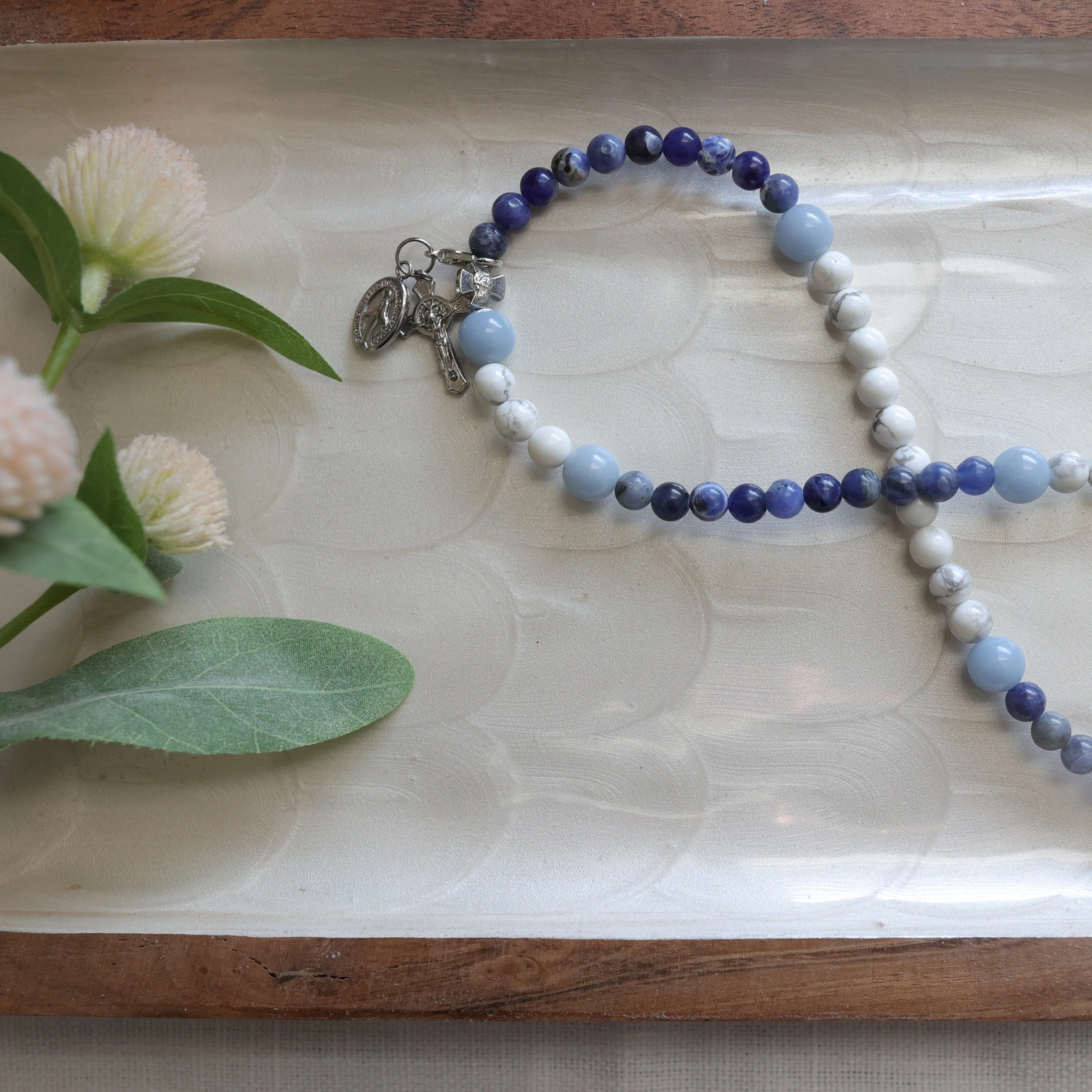 Calcutta | Stretch & Wrap Rosary Bracelet - Image 7