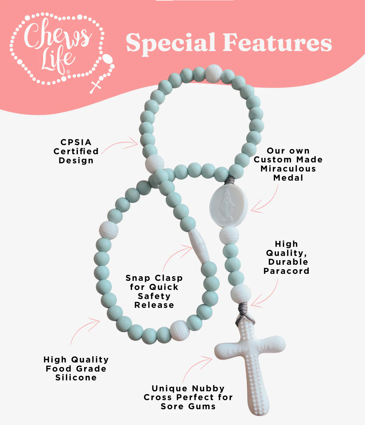 God’s Grace | Chews Life Rosary - Image 7