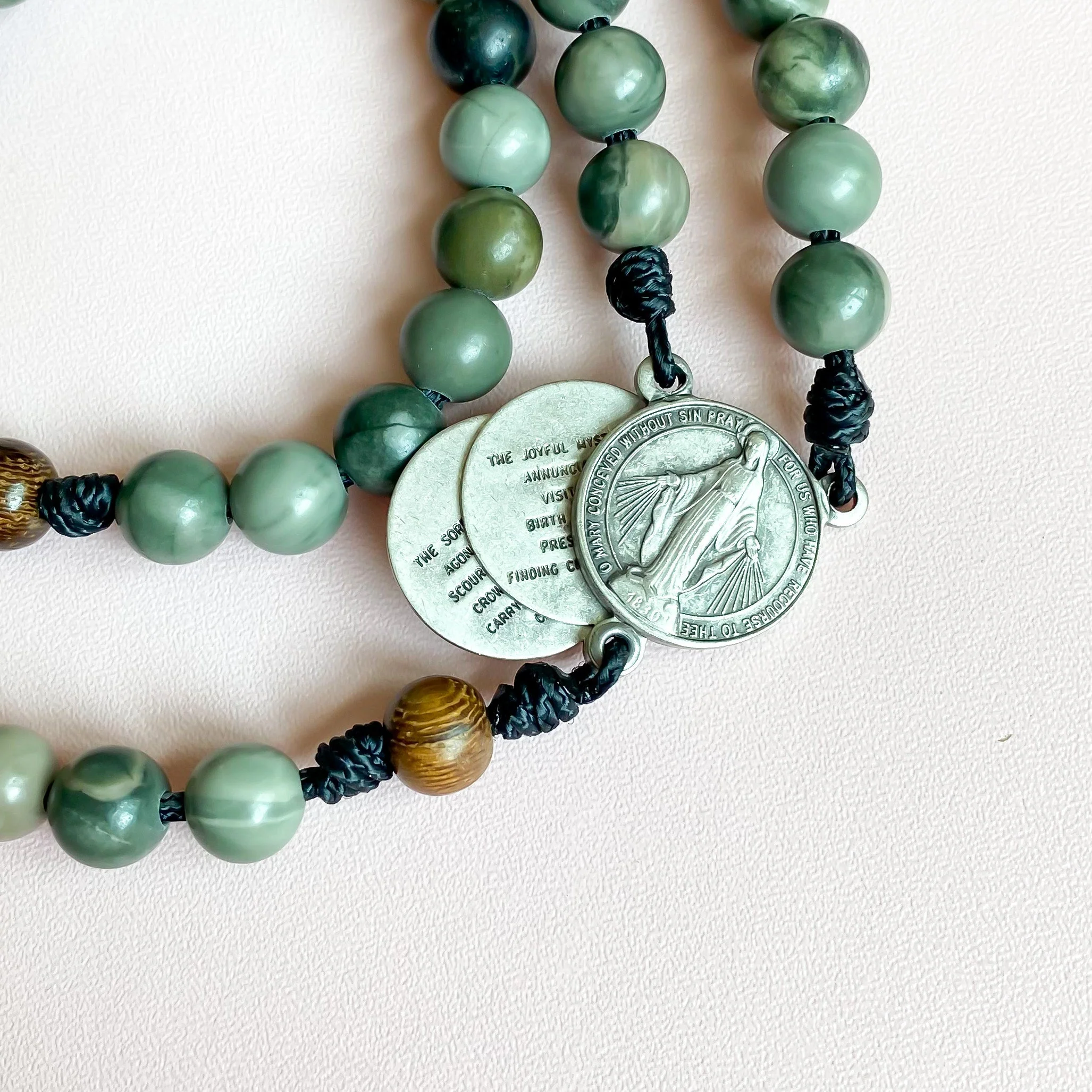 Columba | Traditional Gemstone Rosary - Image 10