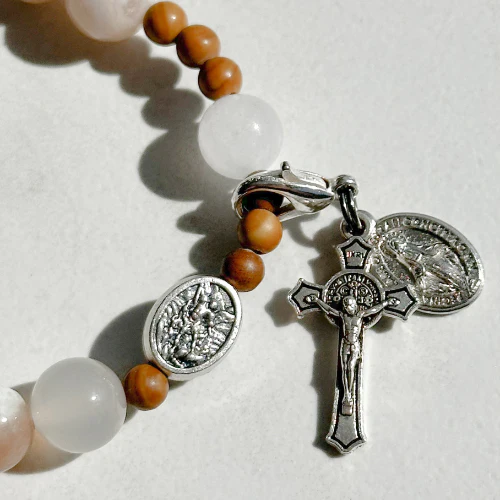 Custom Patron Saint OCIA Decade Bracelet - Image 6