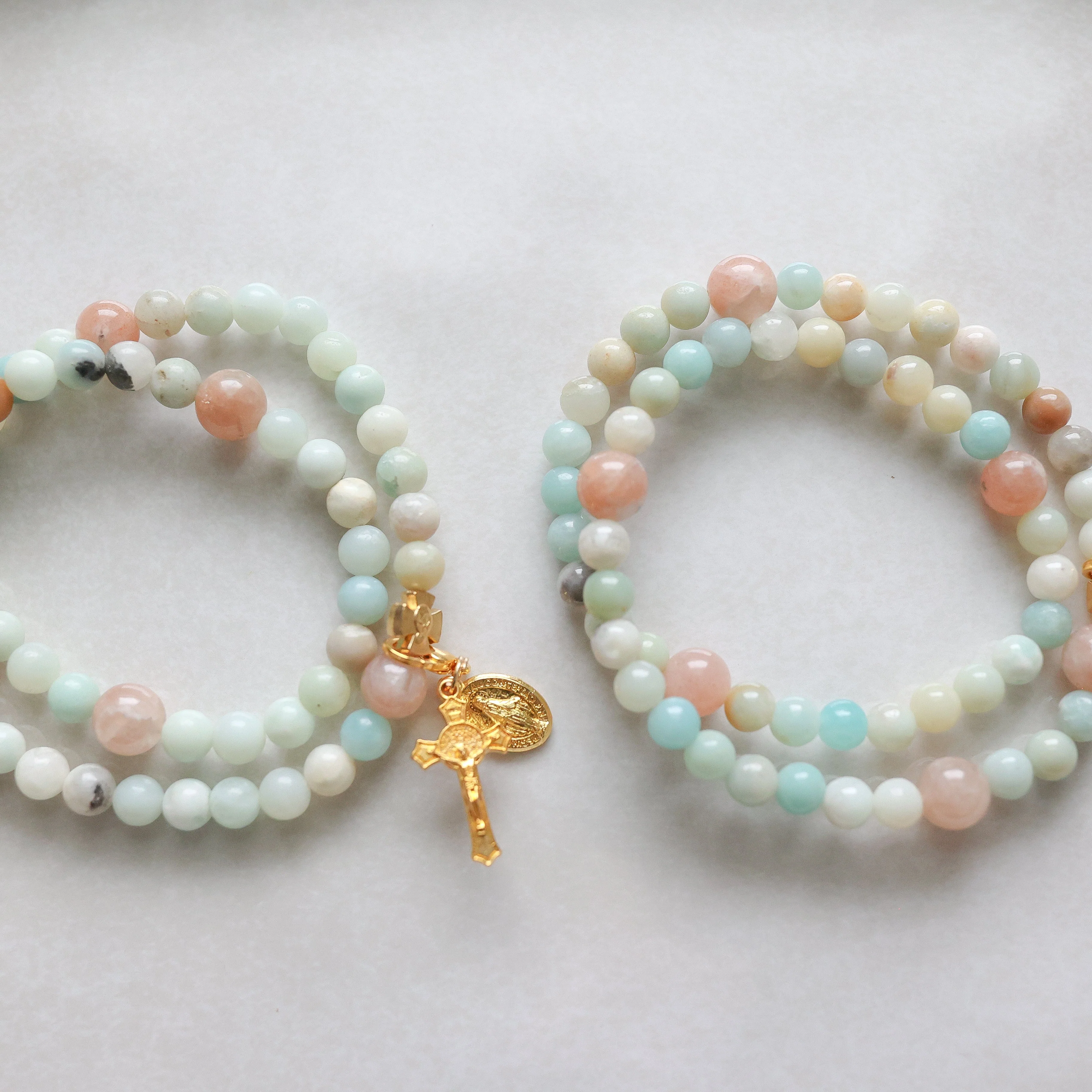 Gianna | Stretch & Wrap Rosary Bracelet - Image 3