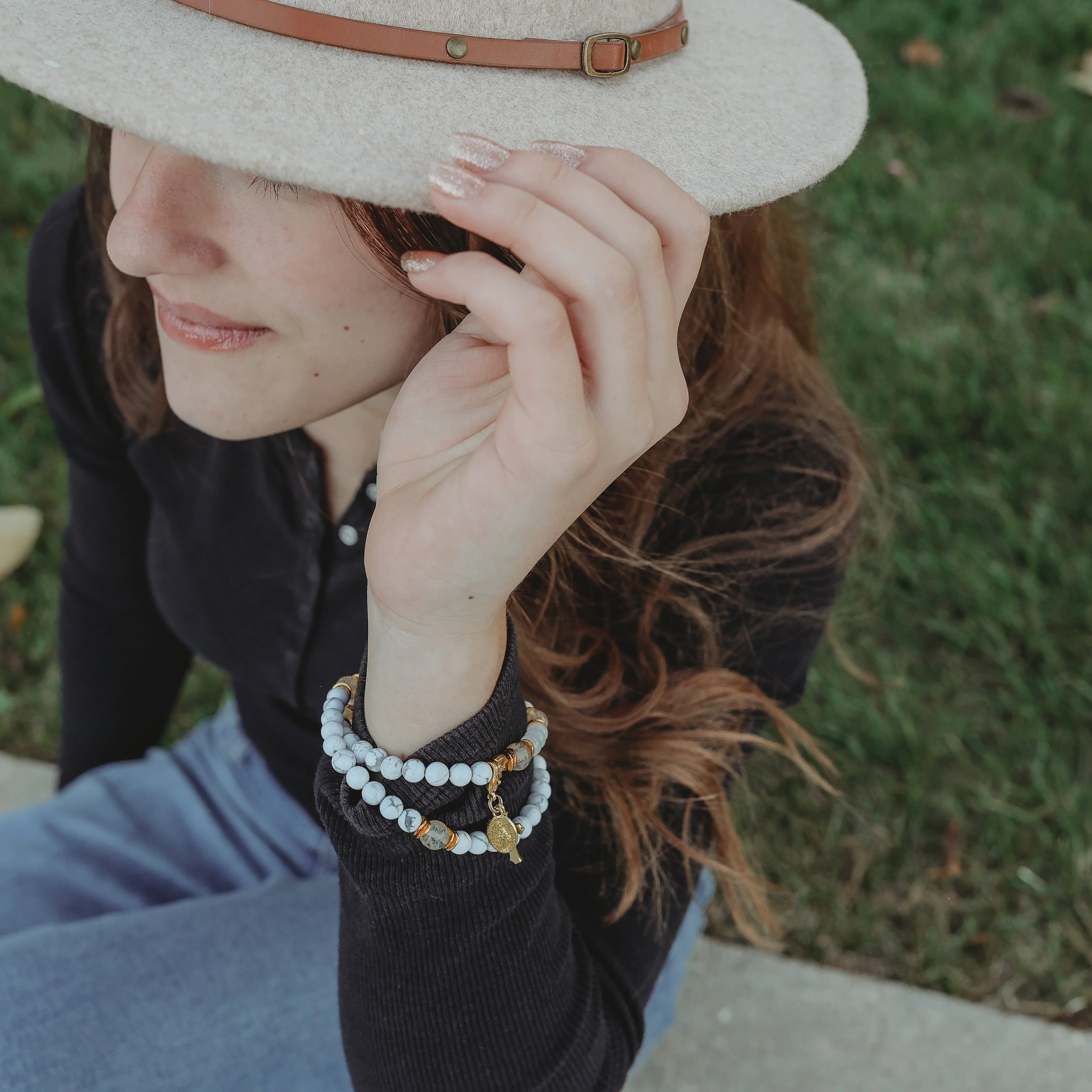 Glory | Lux Rosary Bracelet | Holiday Collection - Image 4