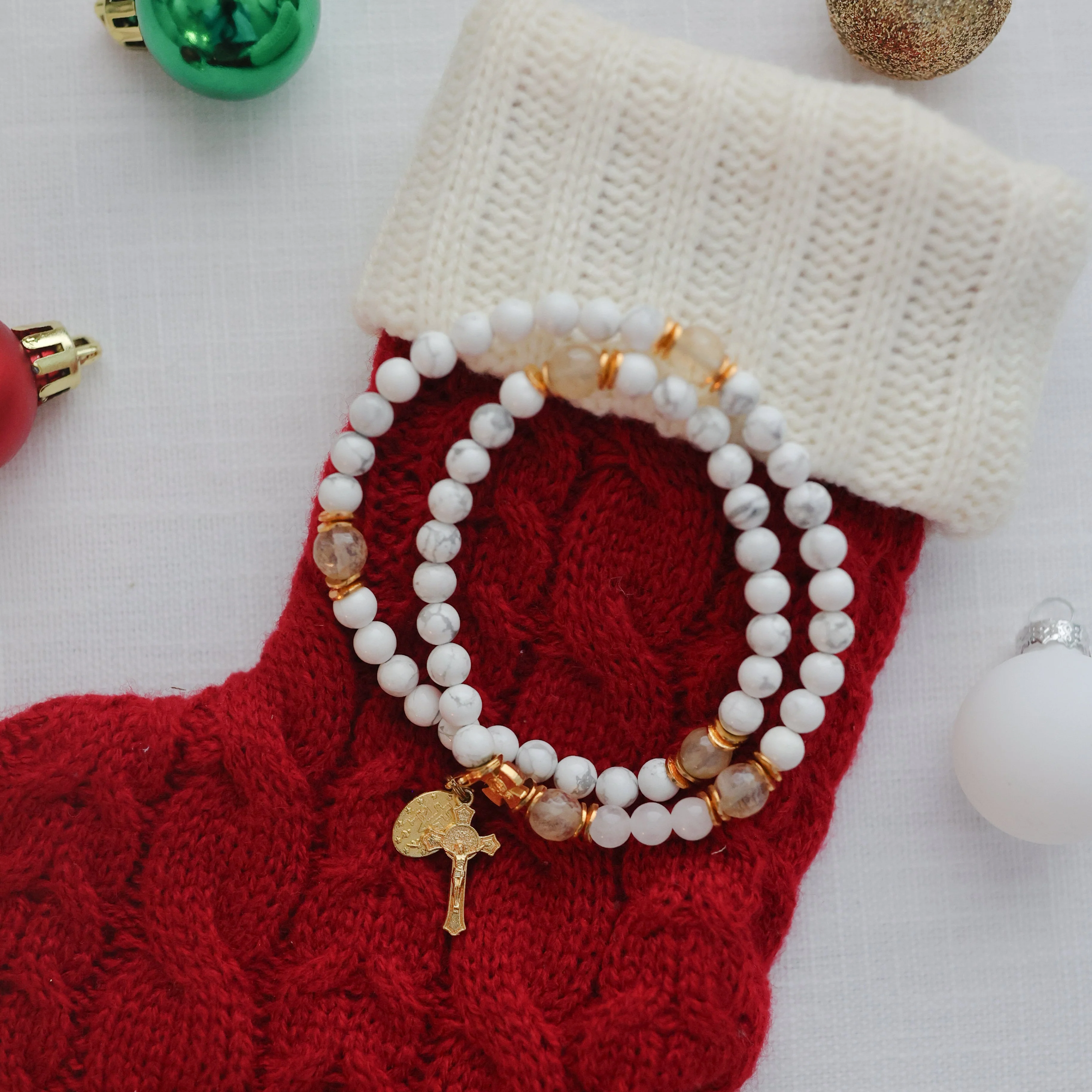 Glory | Lux Rosary Bracelet | Holiday Collection - Image 7