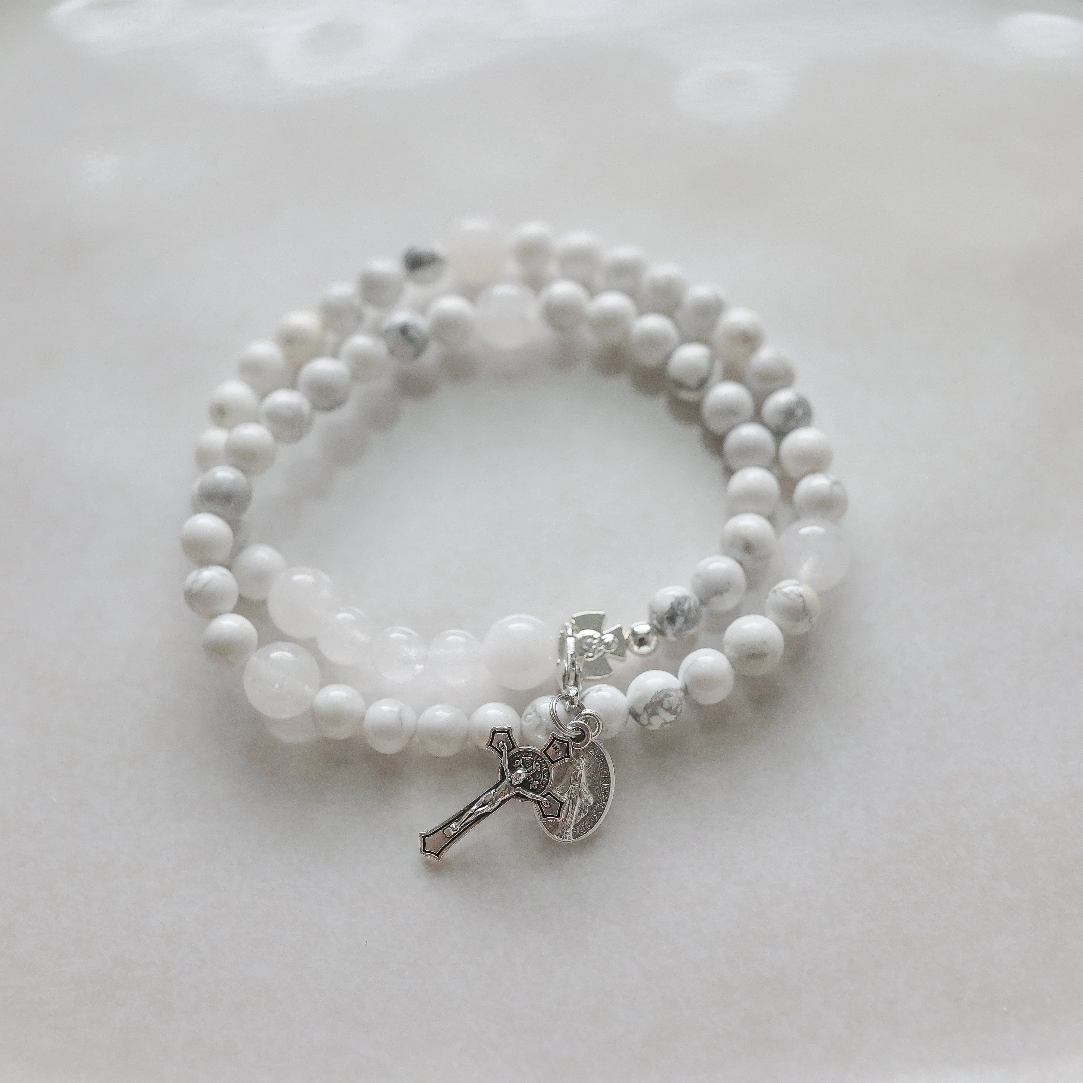 Glory | Stretch & Wrap Rosary Bracelet - Image 3