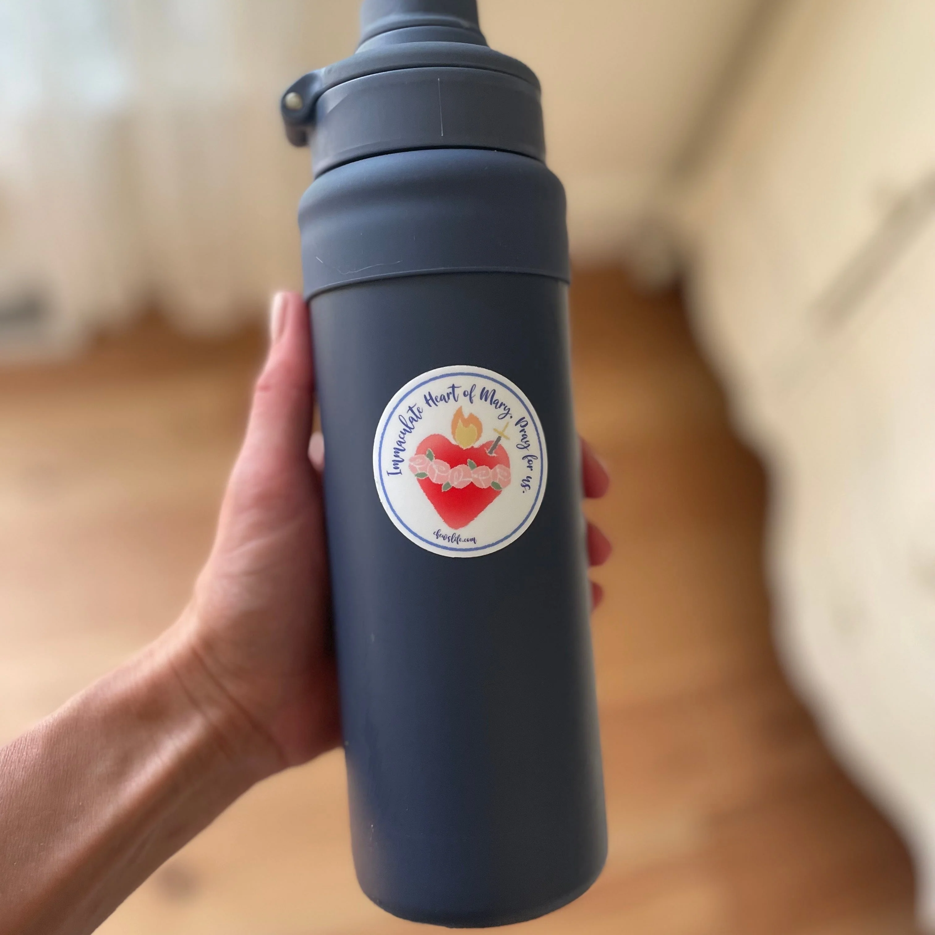 Immaculate Heart of Mary | Sticker - Image 3