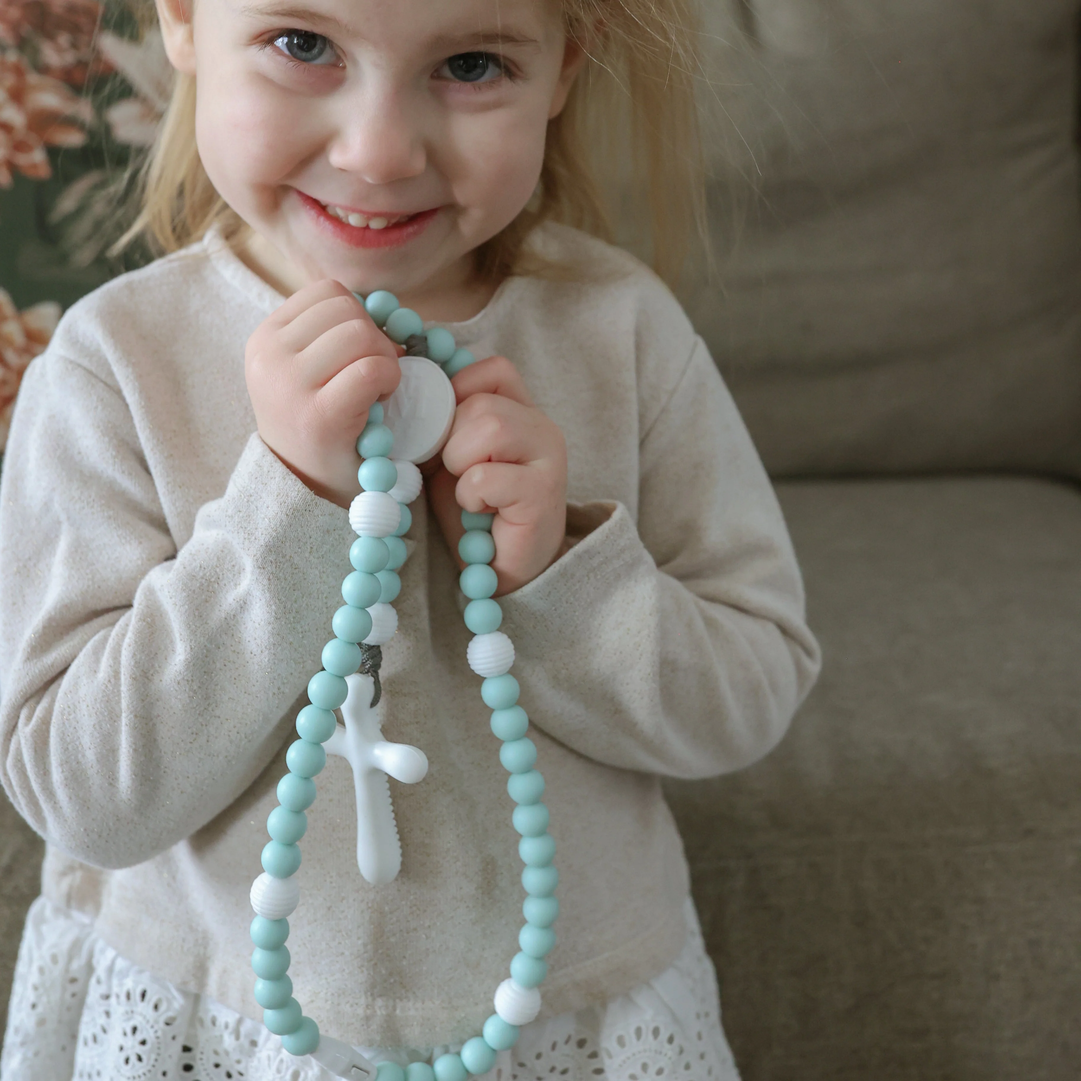 John the Baptist Silicone Rosary | Chews Life Rosary - Image 3