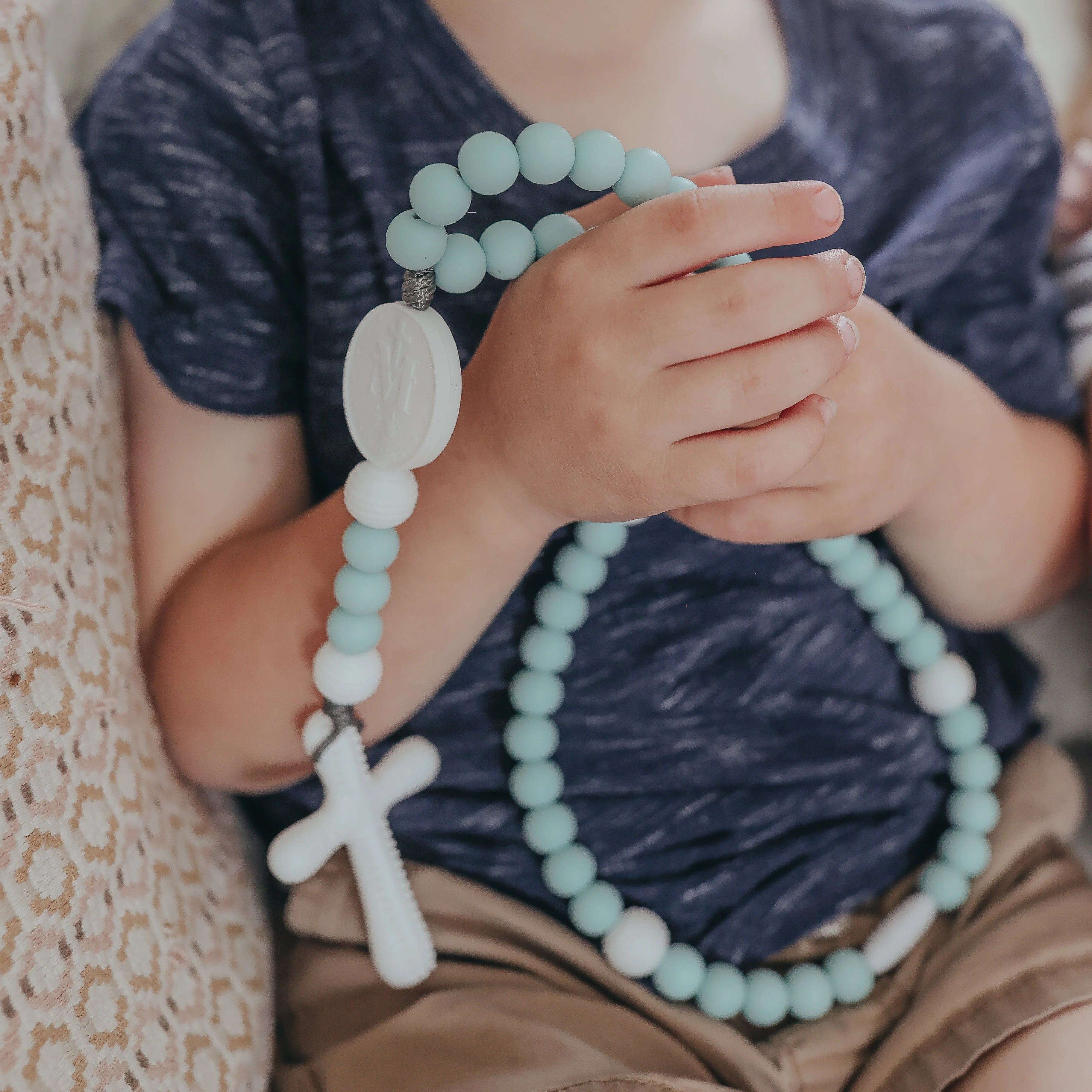 John the Baptist Silicone Rosary | Chews Life Rosary - Image 4