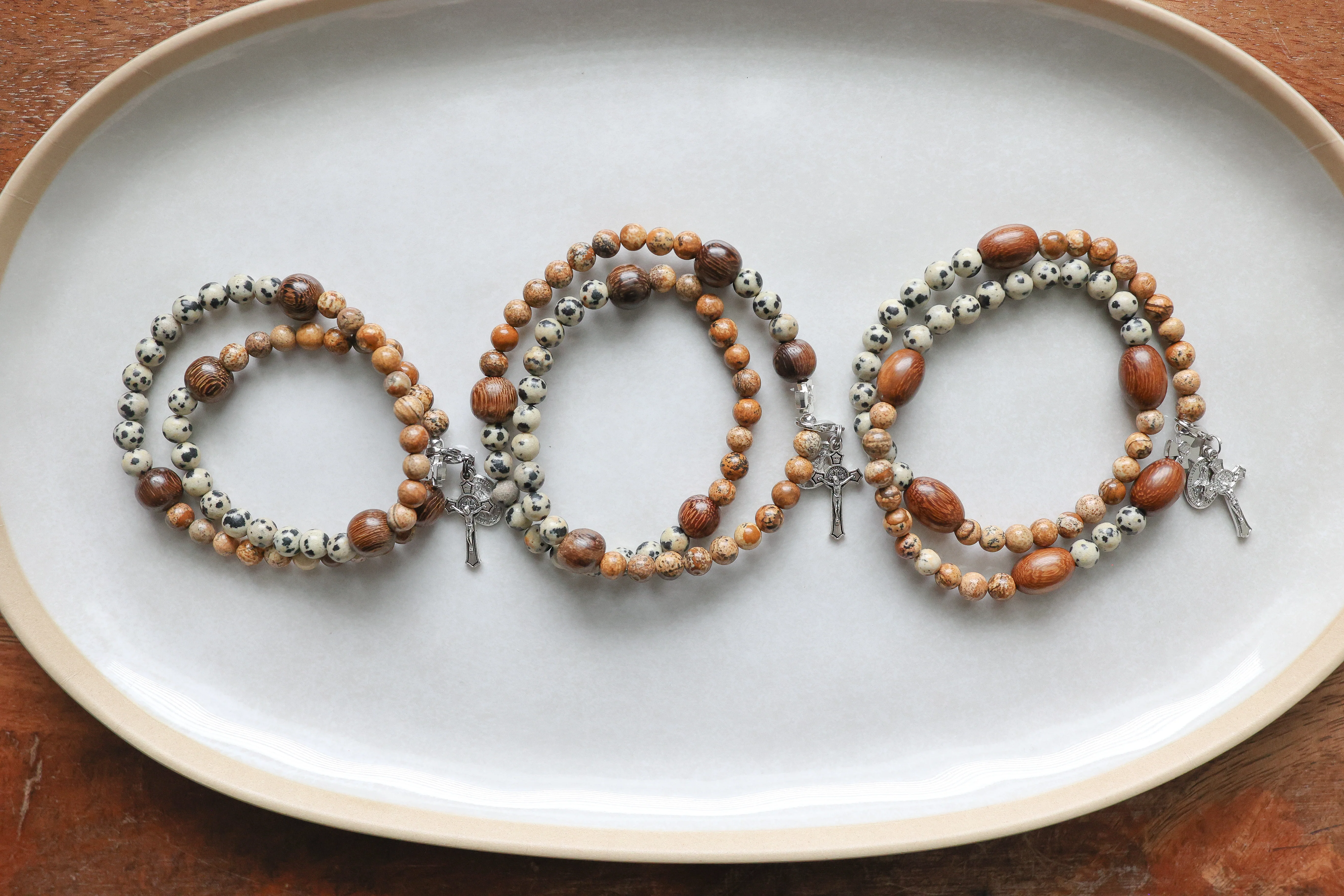 Kolbe | Stretch & Wrap Rosary Bracelet - Image 3