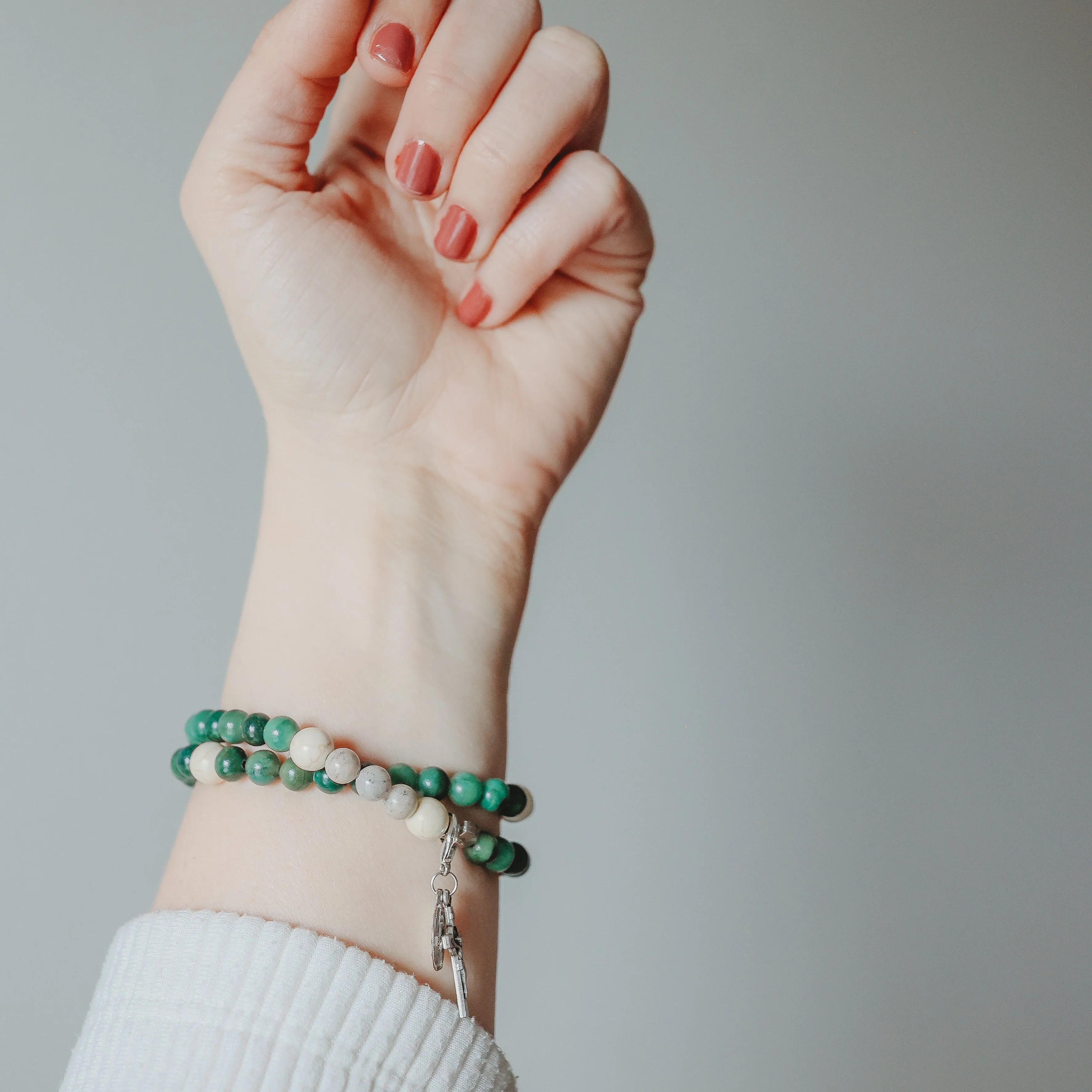 Life | Stretch & Wrap Rosary Bracelet - Image 6