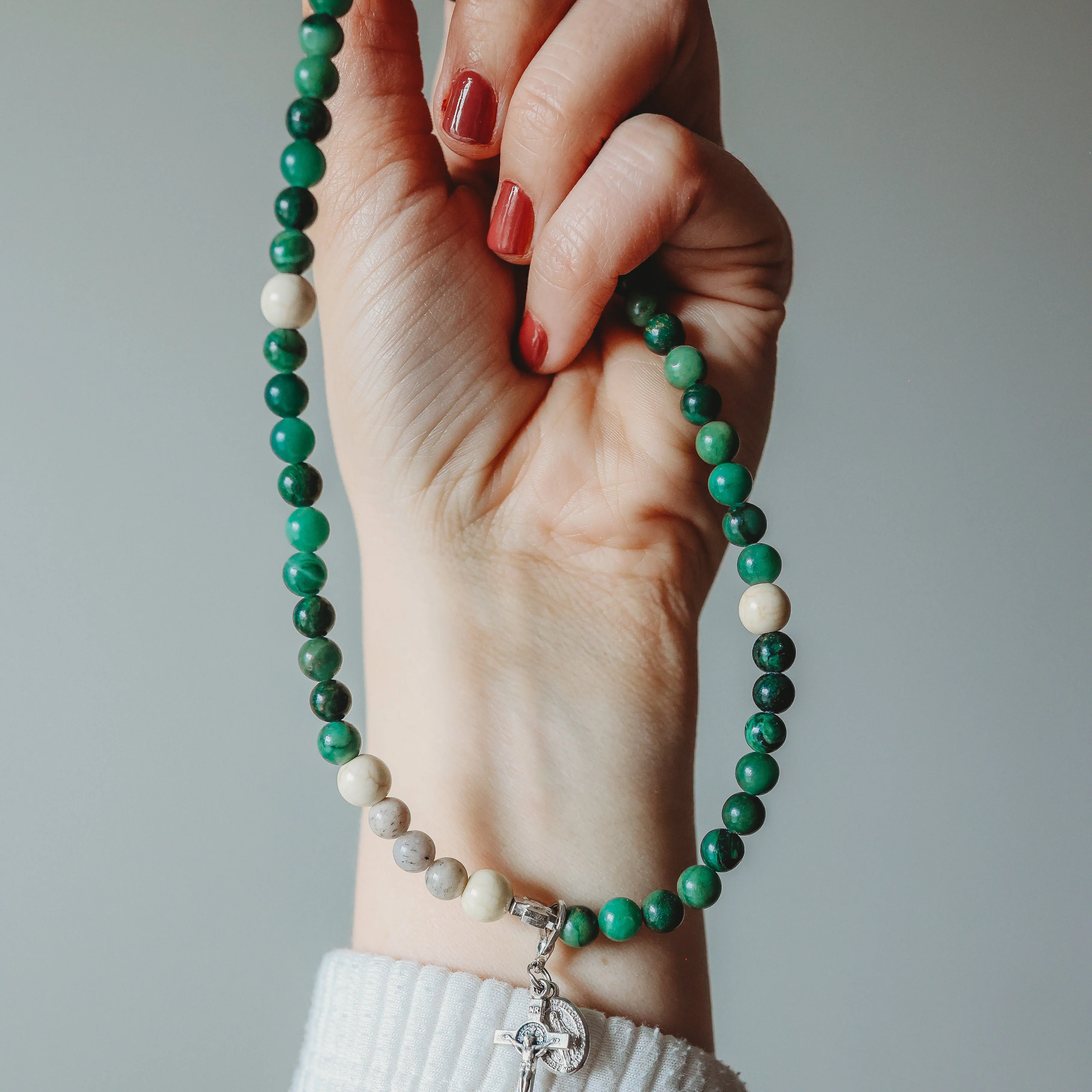 Life | Stretch & Wrap Rosary Bracelet - Image 7