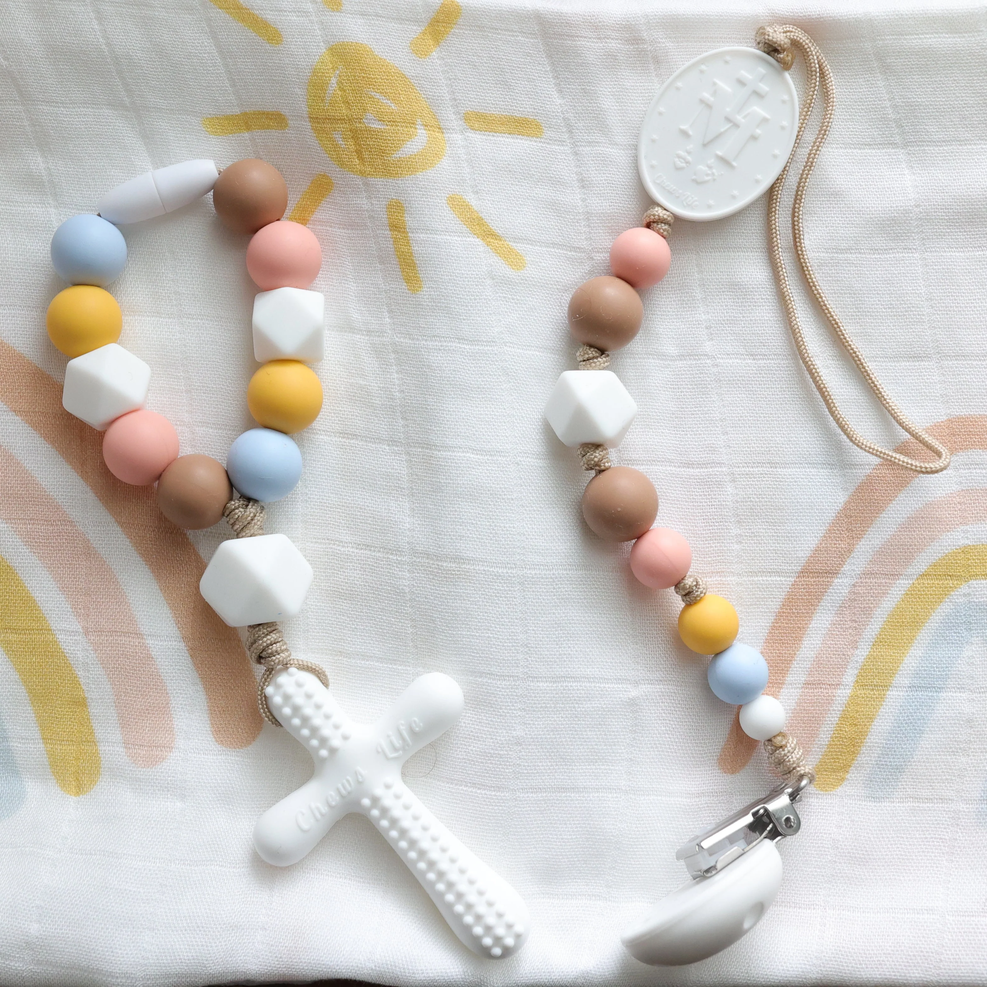 Noah | Silicone Pacifier Clip - Image 6