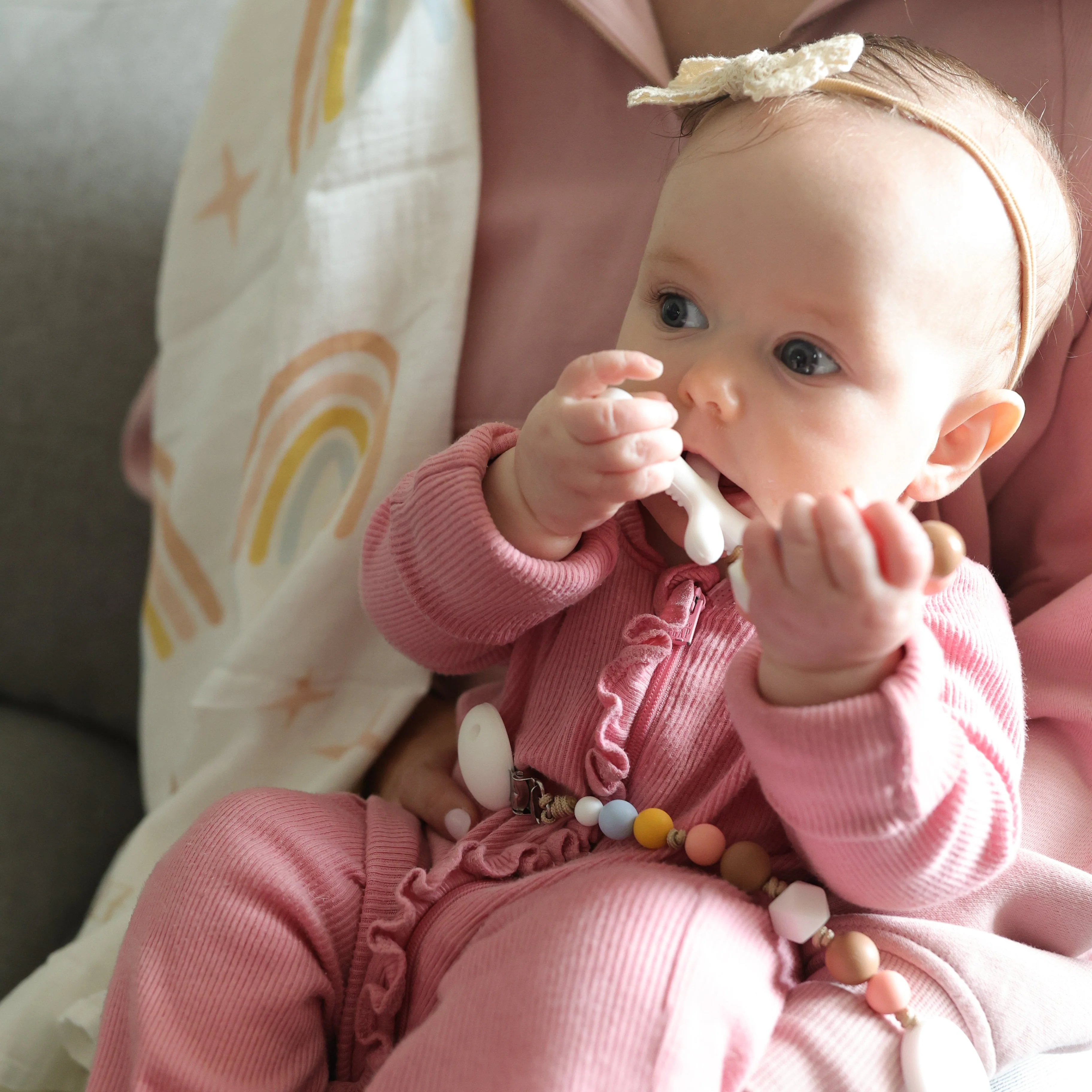 Noah | Silicone Pacifier Clip - Image 7