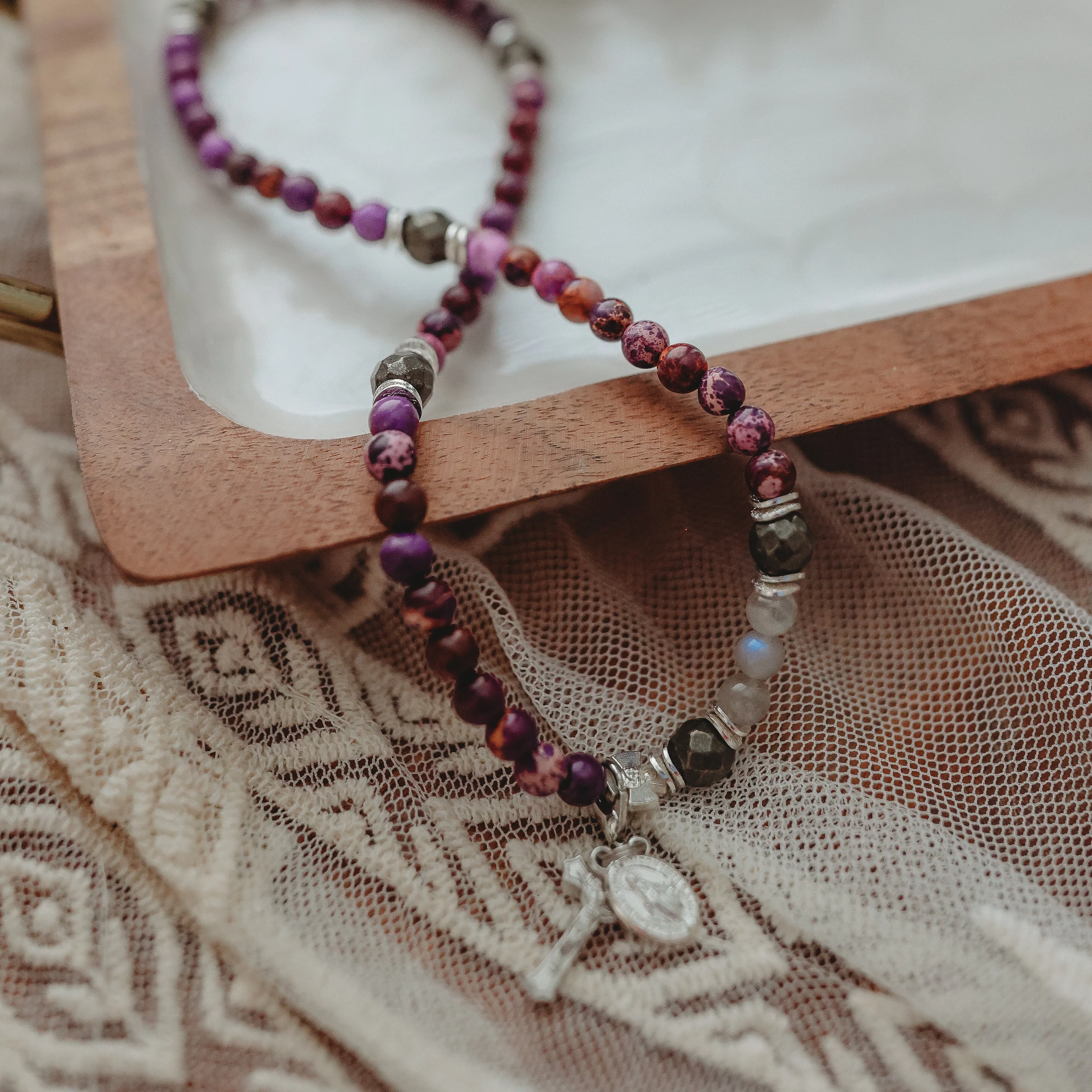 Penance | Lux Rosary Bracelet |  Holiday Collection - Image 3