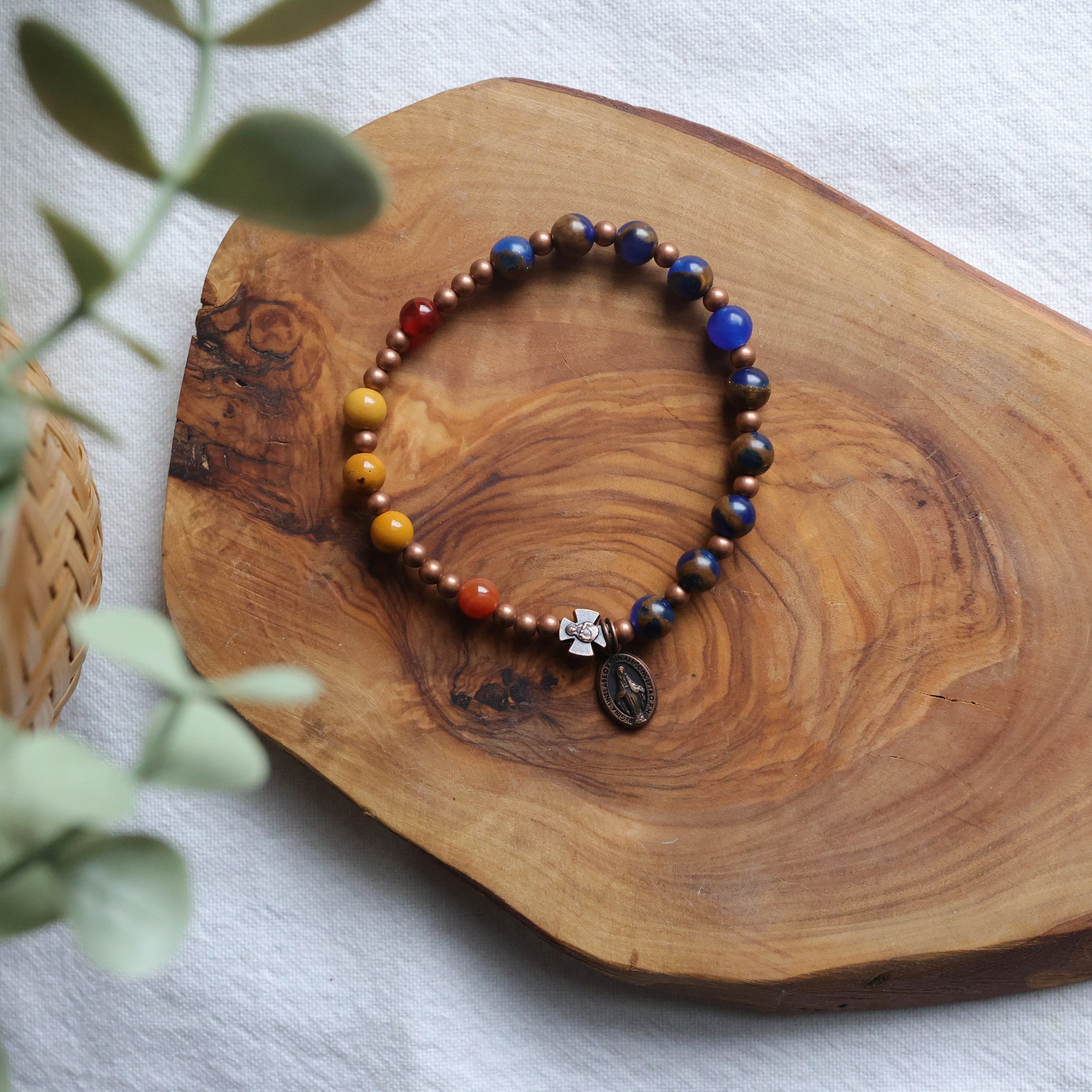 Saint Carlo | Gemstone Decade Bracelet - Image 3