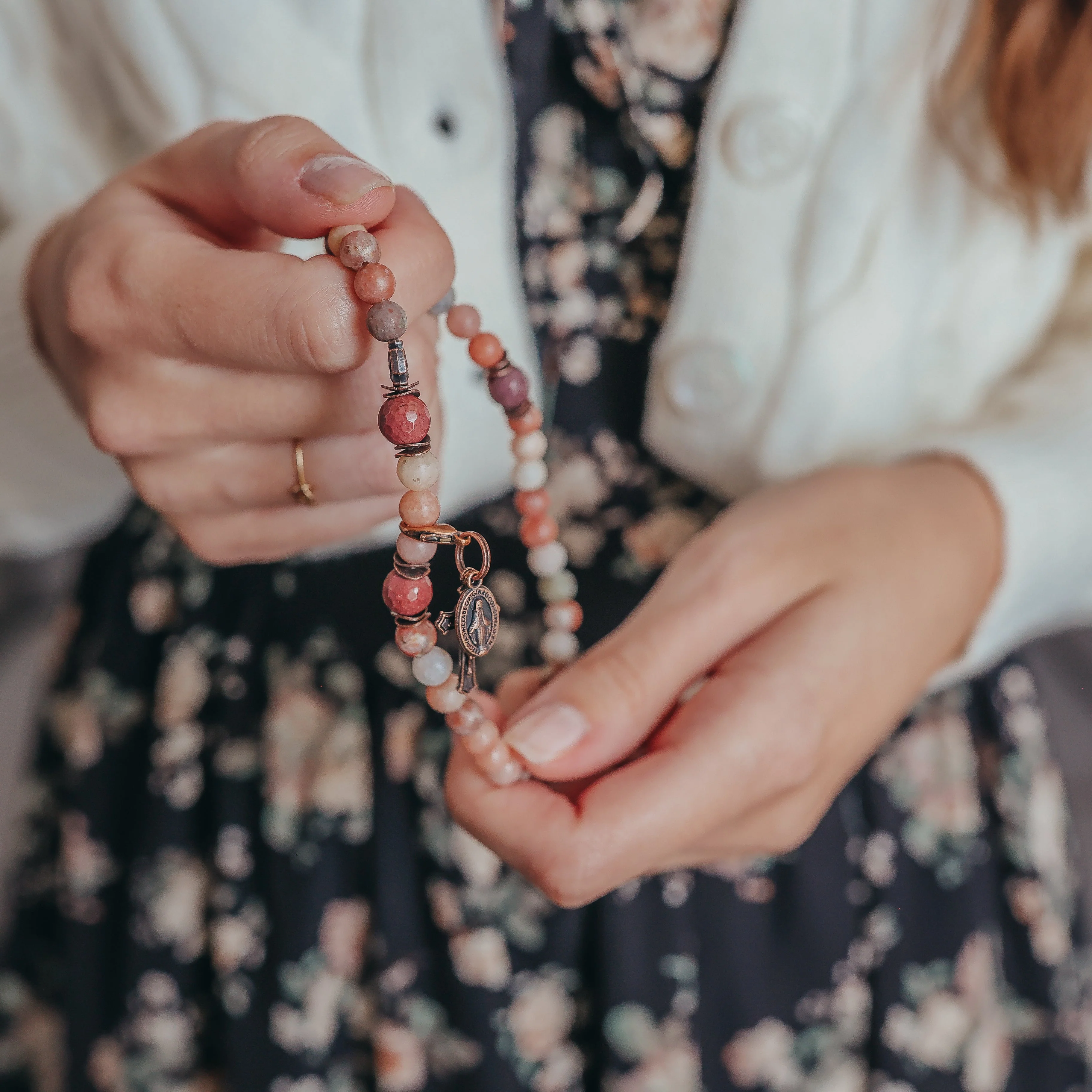 Saint Clare | Chews Life Rosary Bracelet | Fall Collection - Image 4