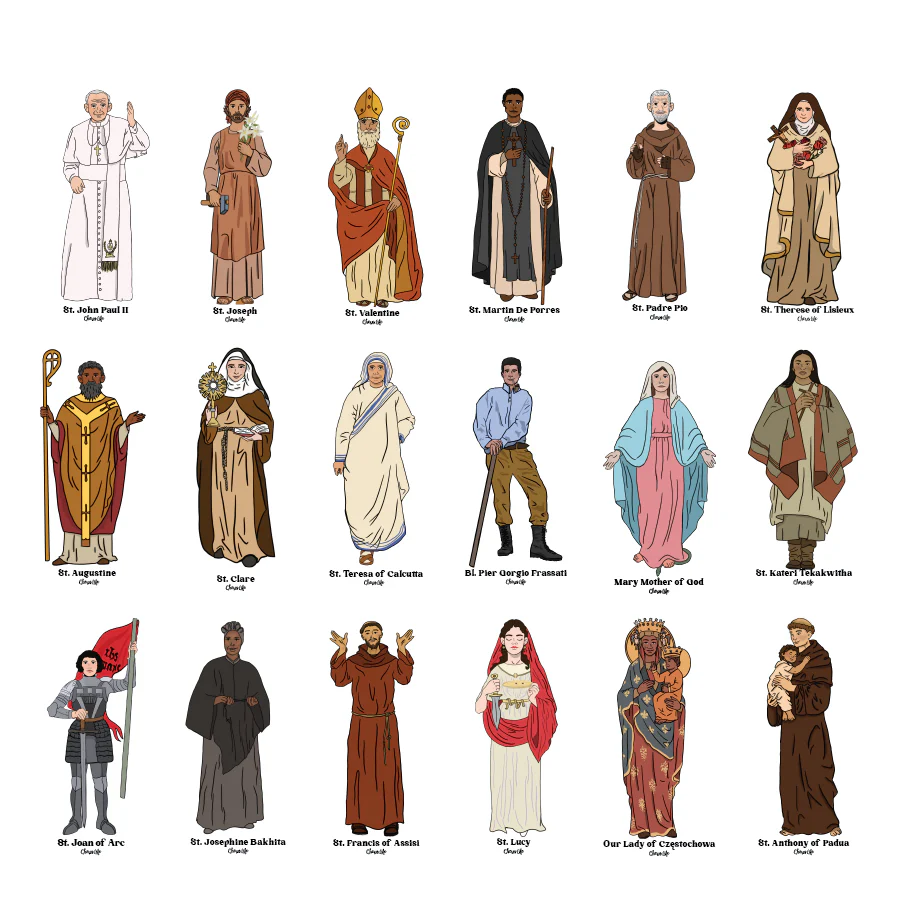 Saint Stickers | Full-Size - Image 6