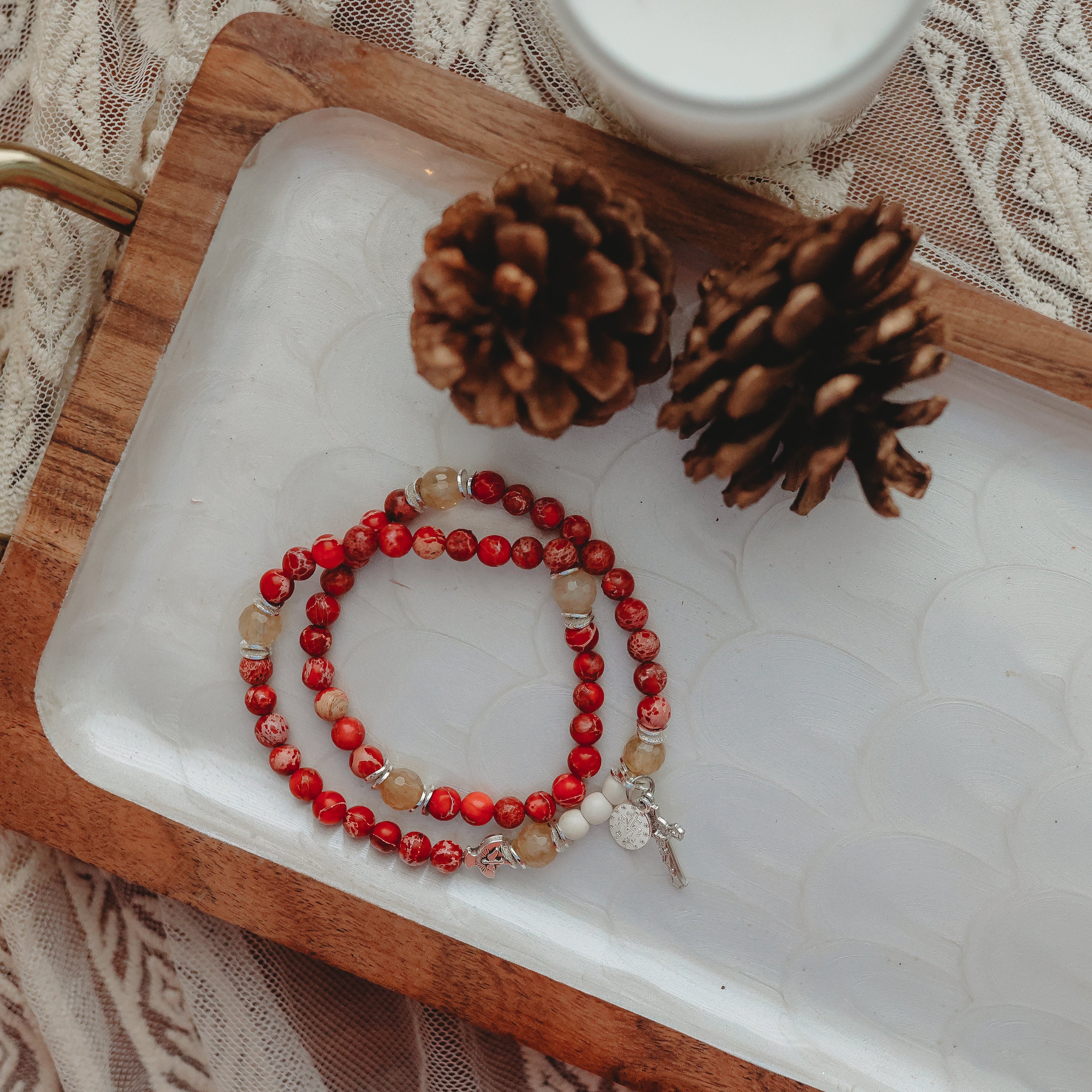 Spirit | Lux Rosary Bracelet  |  Holiday Collection - Image 6