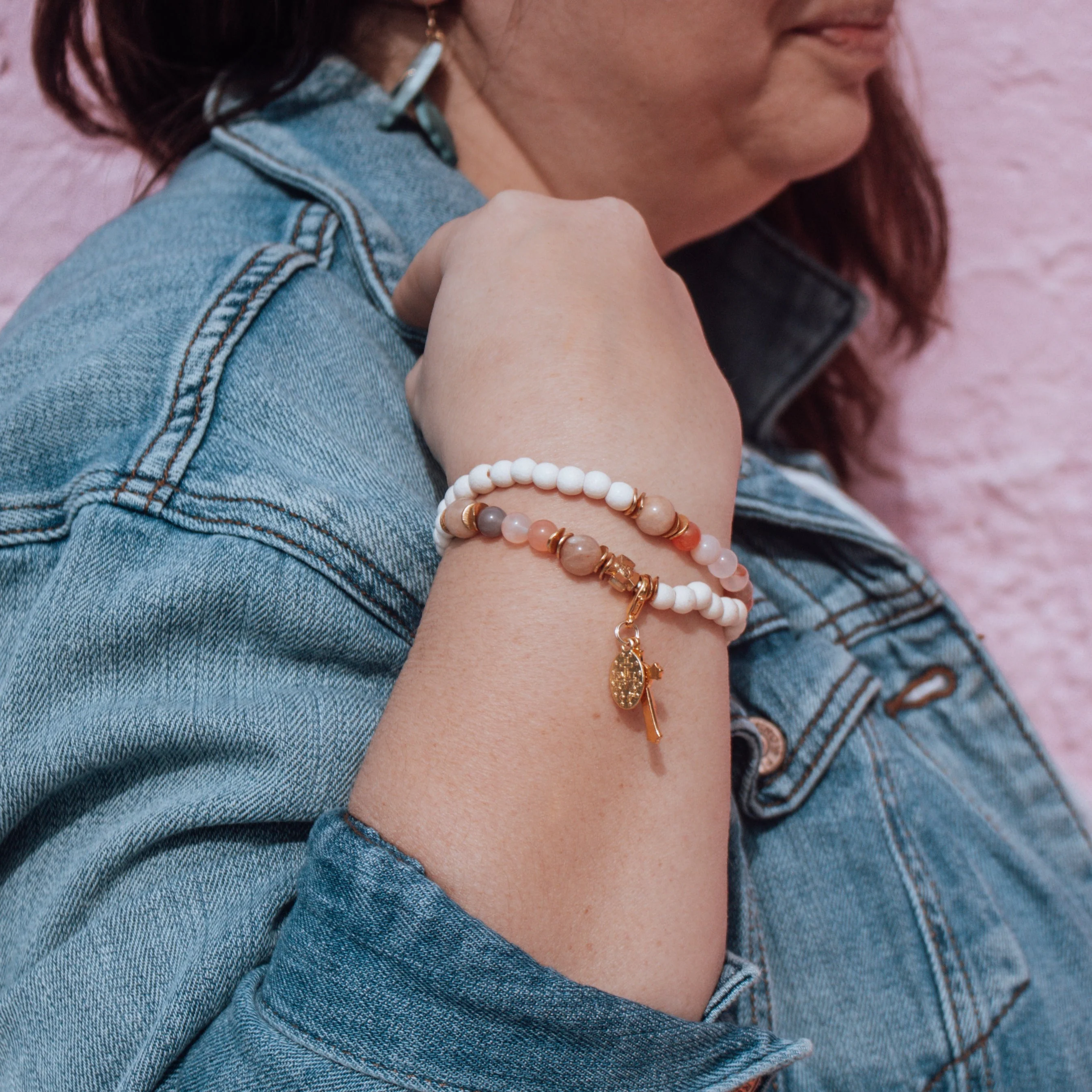 The Coronation | Stretch & Wrap Rosary Bracelet - Image 5