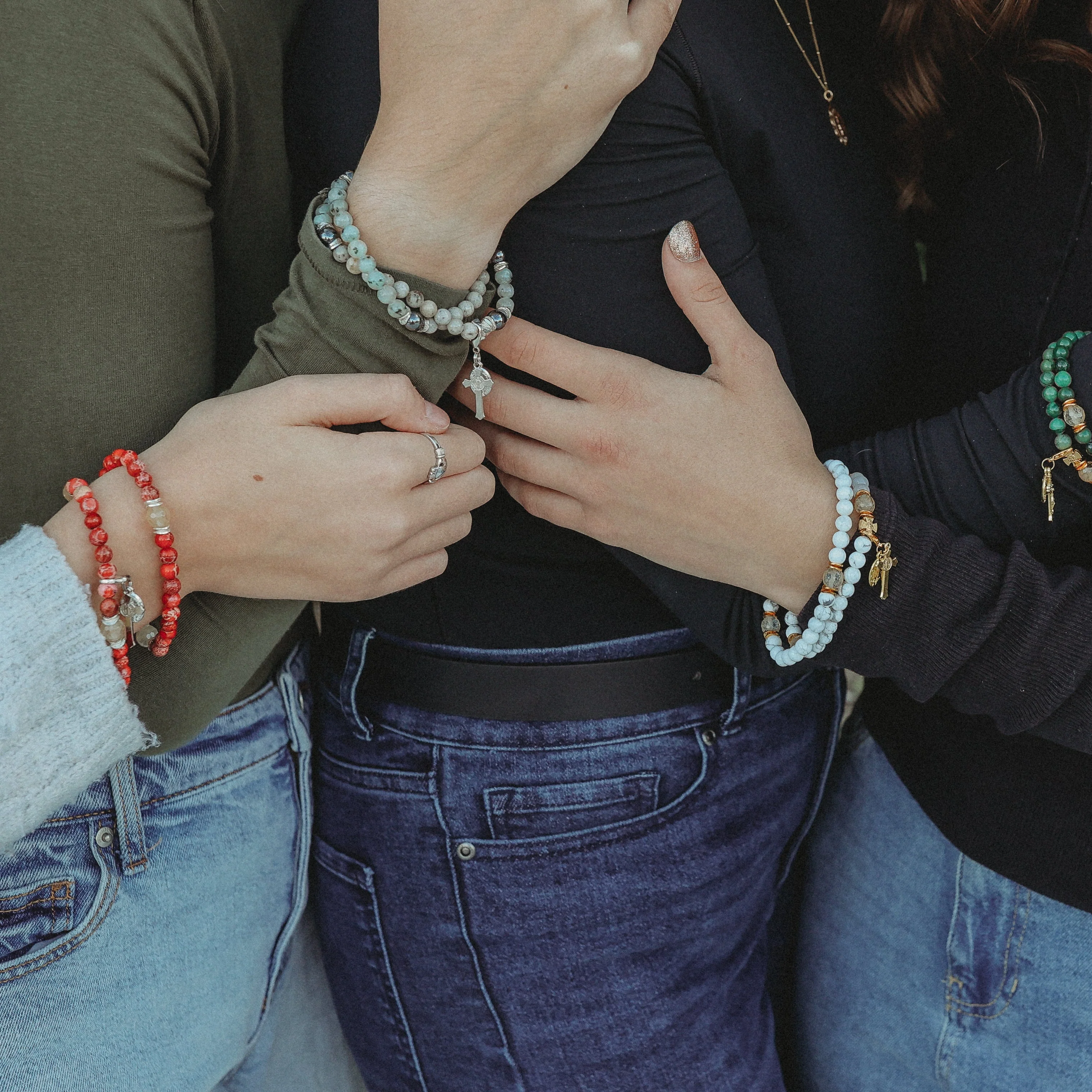 Vianney | Lux Rosary Bracelet | Holiday Collection - Image 6