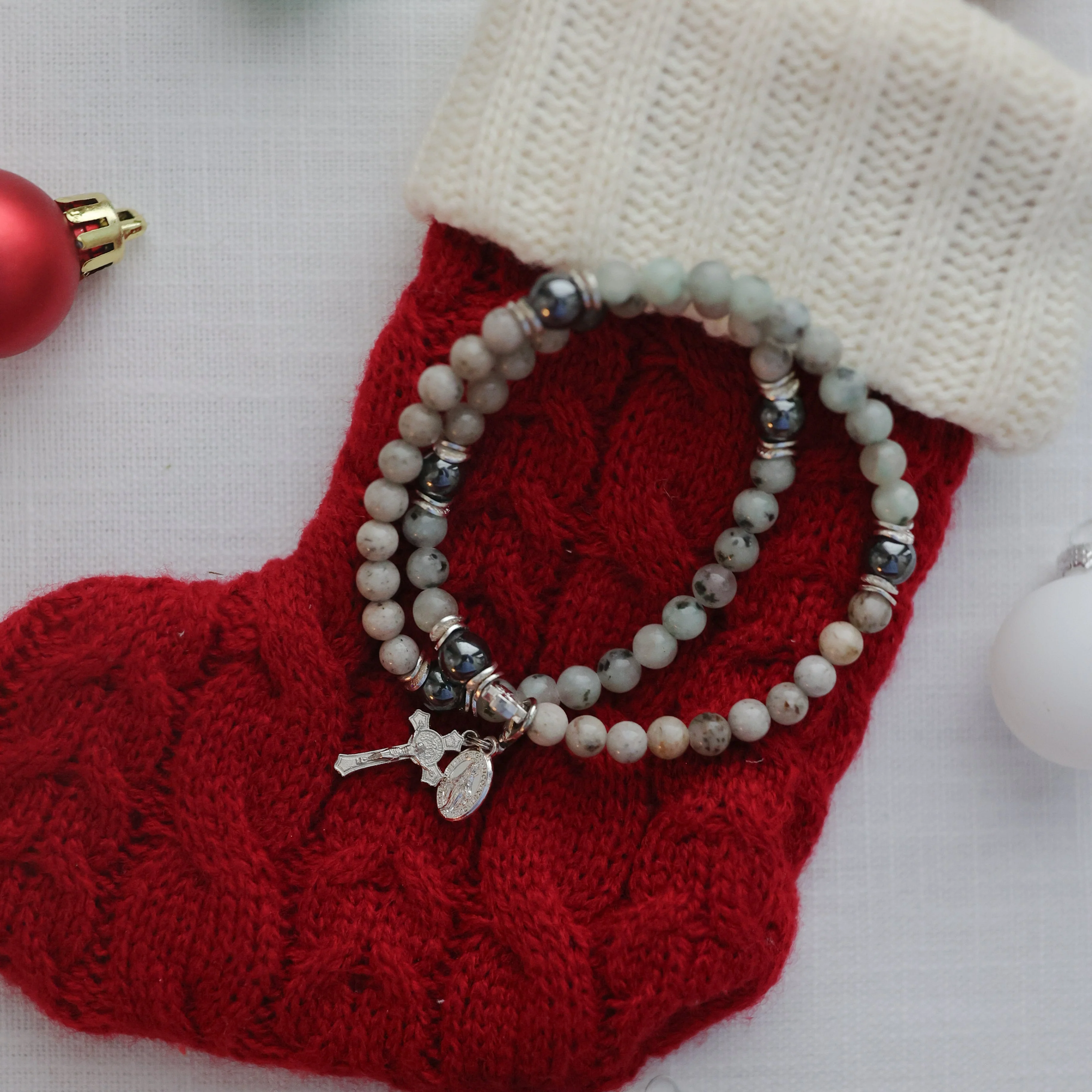 Vianney | Lux Rosary Bracelet | Holiday Collection - Image 7