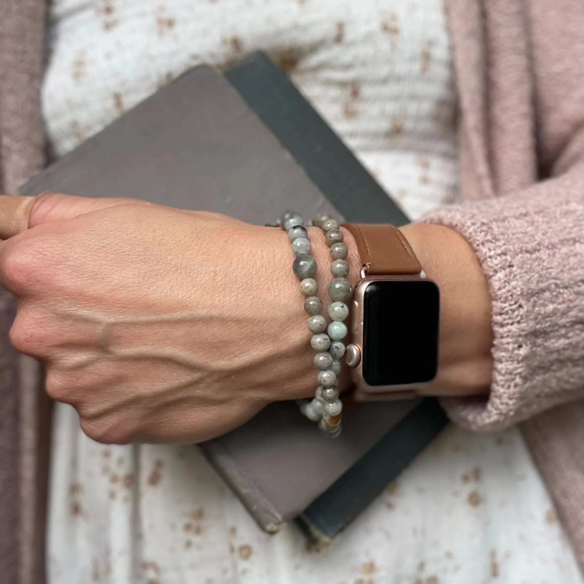 Vianney | Stretch & Wrap Rosary Bracelet - Image 5